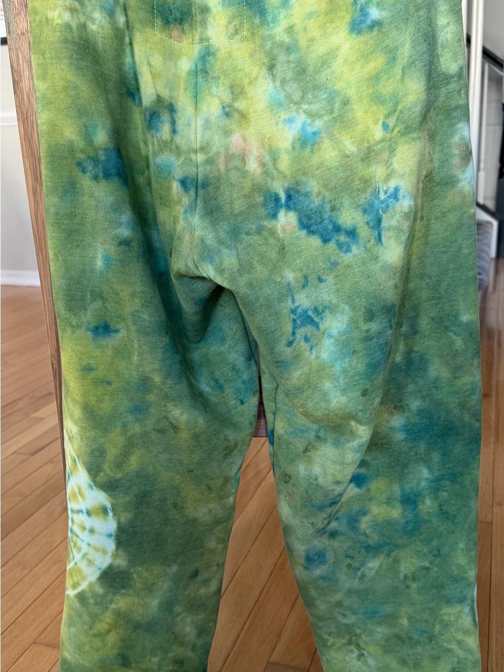 Aviator Nation Yellow-Green Tie-Dye Sweatshirt - Picture 6 of 11